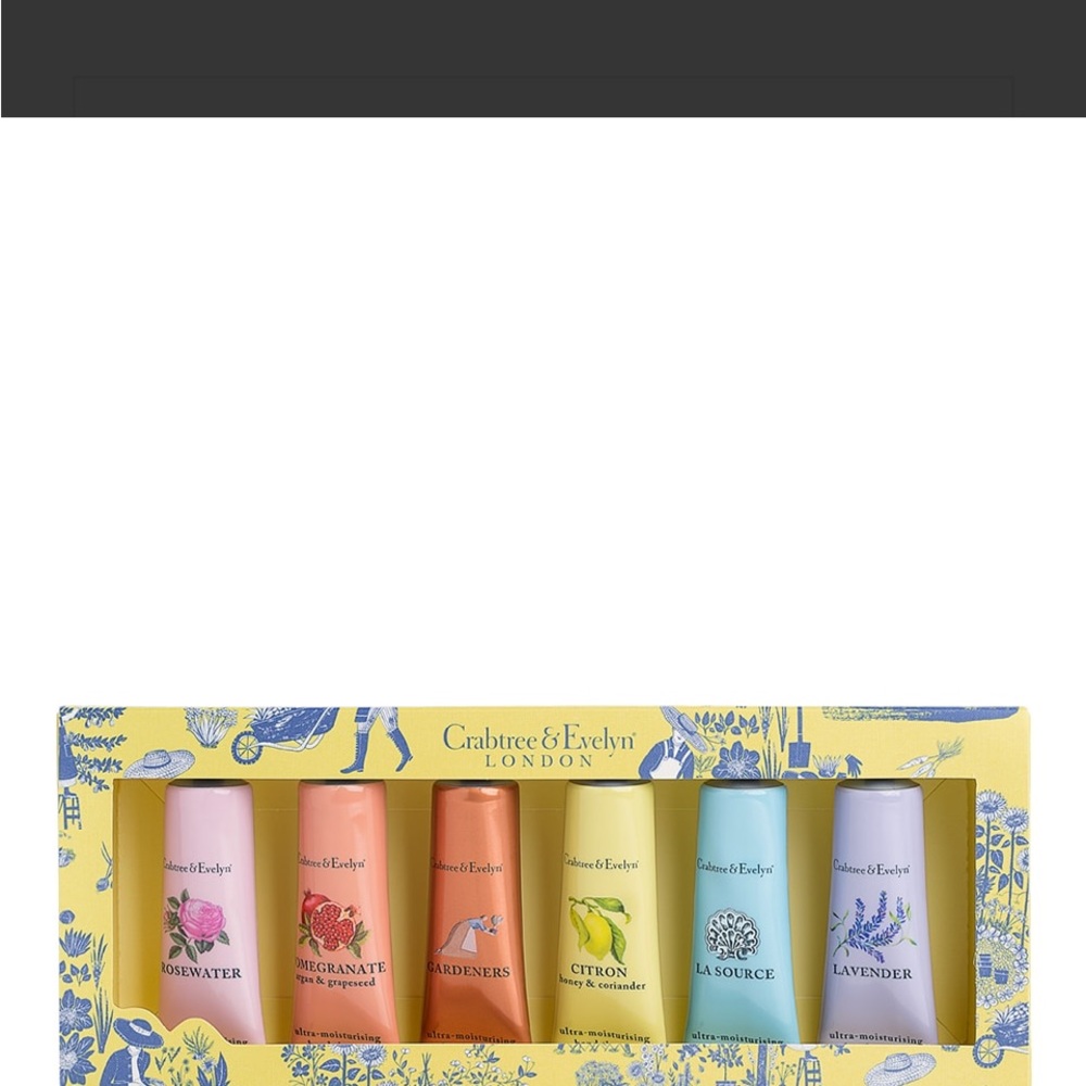 Crabtree & Evelyn Colorful Hand Cream Collection
